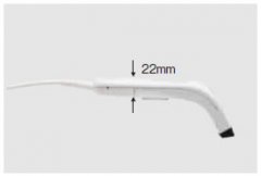 輕質、緊湊型設計，握把厚度22mm，主機重量約85g